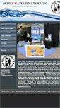 Mobile Screenshot of betterwaterind.com